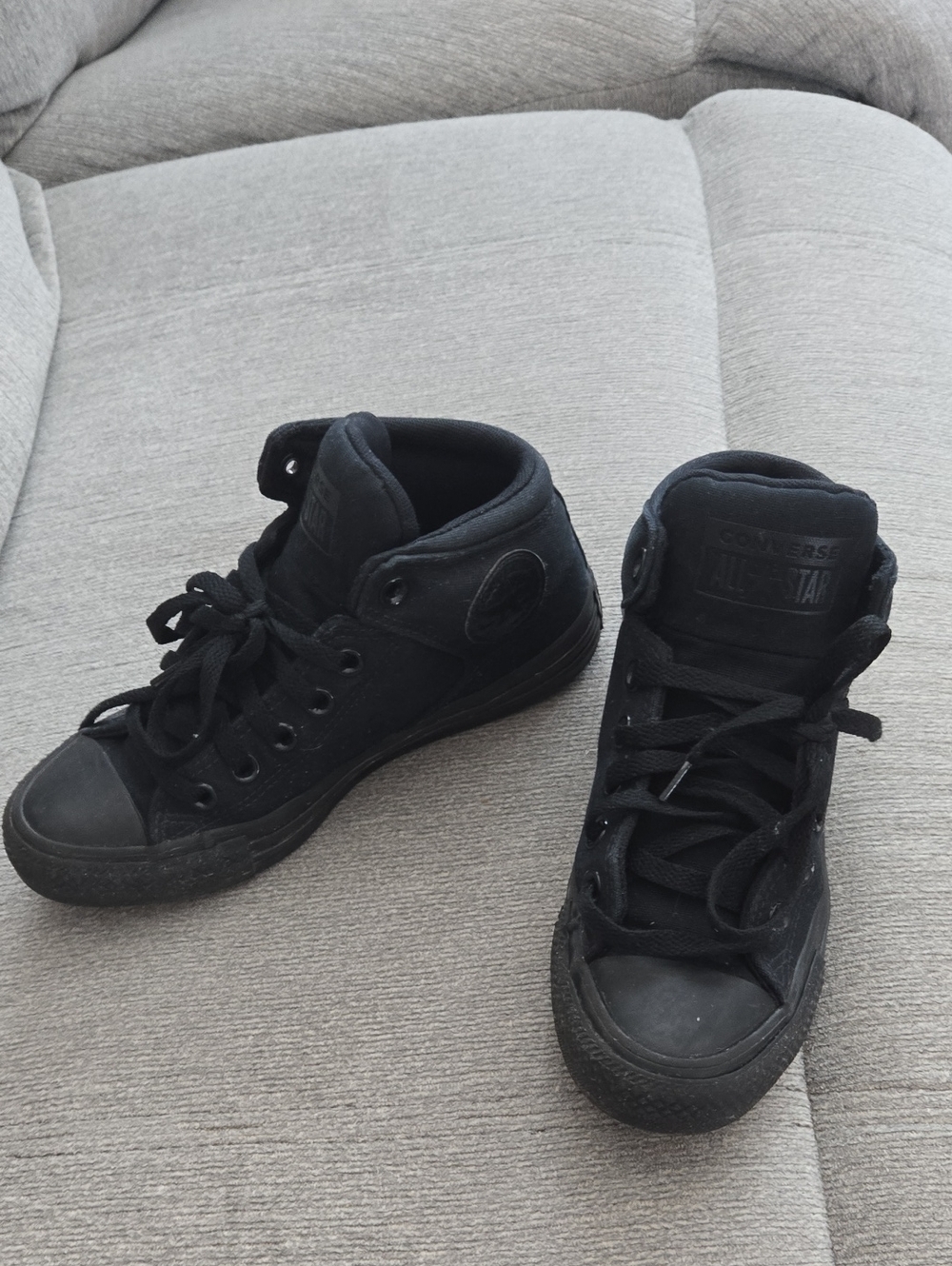 Converse Black High-Top Sneakers
